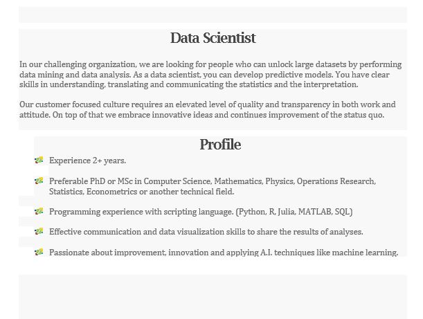 Career in Data Science